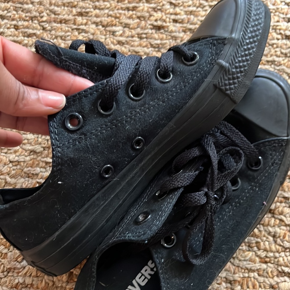 Black converse - Picture 4 of 7